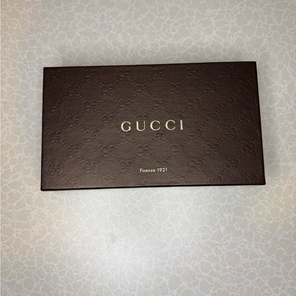 Gucci Embossed Wallet Box